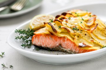 Recipe Potato-Crusted Salmon