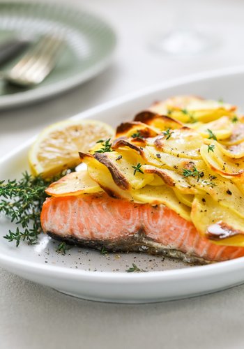 Recipe Potato-Crusted Salmon