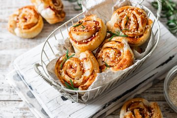 Recipe Prosciutto Puff Pastry Pinwheels