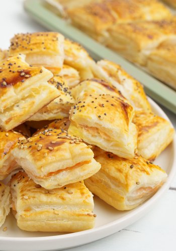 Recipe Smoked Salmon Puff Pastry Bites