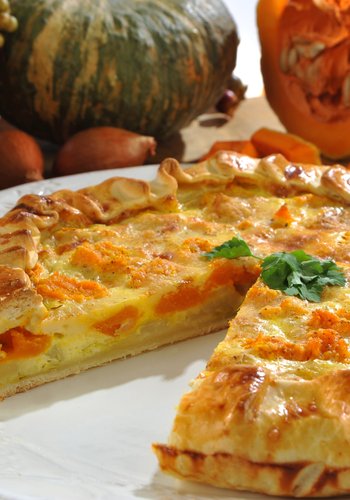 Recipe Pumpkin and Speck Savory Pie