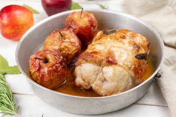 Recipe Roast Pork Loin with Apples