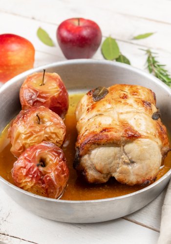 Recipe Roast Pork Loin with Apples
