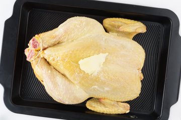 Making roast stuffed capon, photo 14