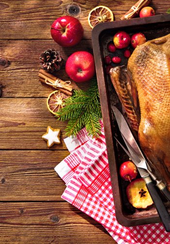 Recipe Roast Stuffed Duck