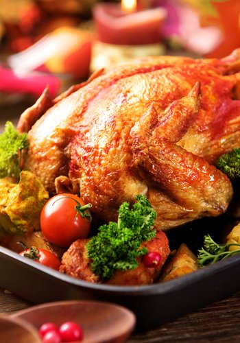 Recipe Roast Turkey with Chestnut Stuffing