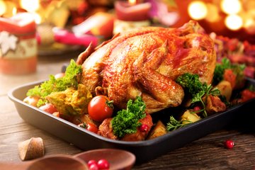 Recipe Roast Turkey with Chestnut Stuffing
