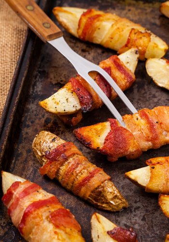 Recipe Roasted Potatoes with Pancetta