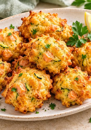 Recipe Salmon and Zucchini Fritters