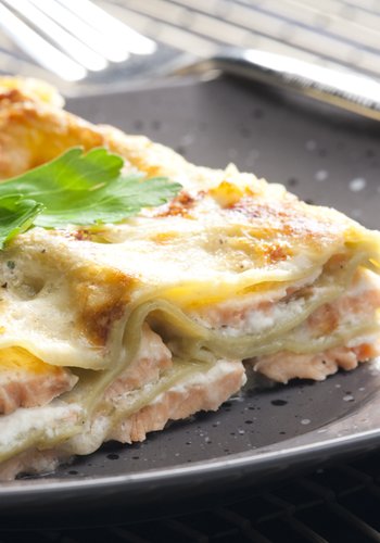 Recipe Salmon Lasagna
