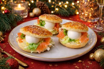 Recipe Salmon Puff Pastry Shells