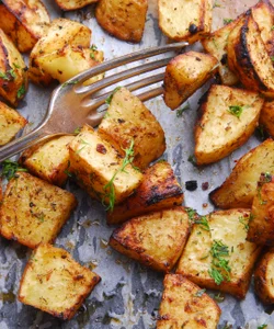 Recipe Sandy Potatoes (Crispy Parmesan and Breadcrumb Potatoes)