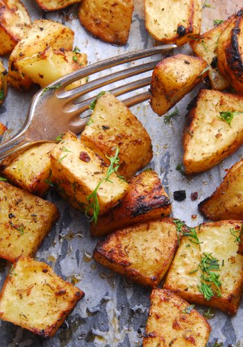 Recipe Sandy Potatoes (Crispy Parmesan and Breadcrumb Potatoes)