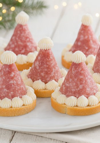 Recipe Santa Hat Canapés