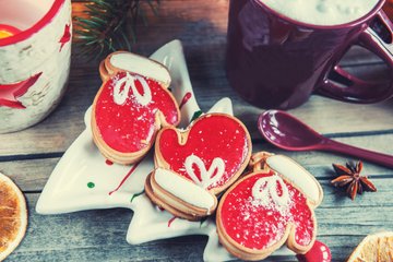 Recipe Santa’s Mitten Cookies