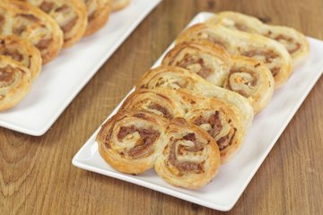 Recipe Sausage and Robiola Palmiers
