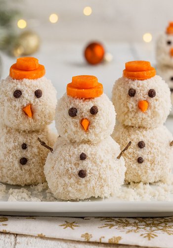 Recipe Savory Snowmen