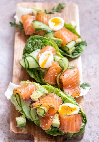 Recipe Lettuce Cups with Shrimp and Avocado