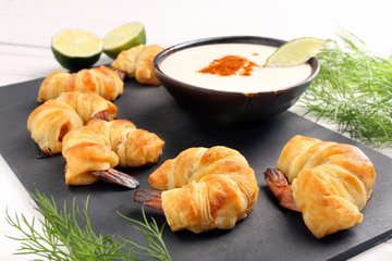 Recipe Shrimp in Puff Pastry