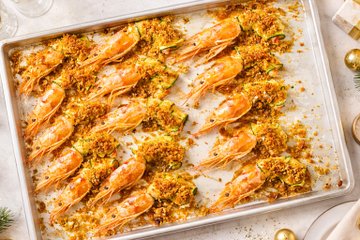 Recipe Zucchini Rolls with Shrimp
