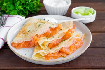 Recipe Smoked Salmon Crepes