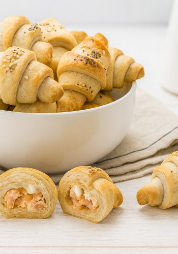 Recipe Smoked Salmon Puff Pastry Crescents