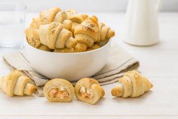 Recipe Smoked Salmon Puff Pastry Crescents