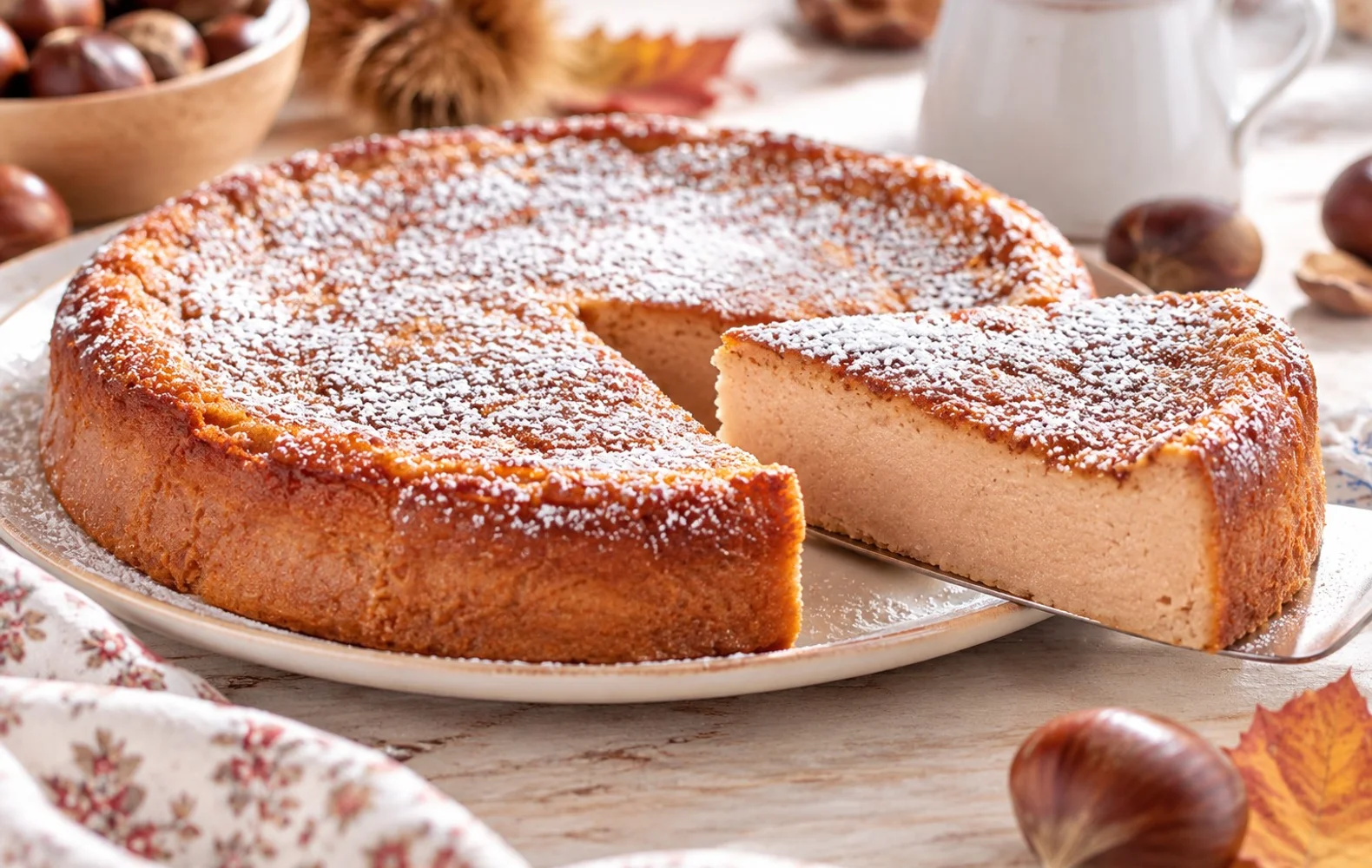 Soft Chestnut Cake