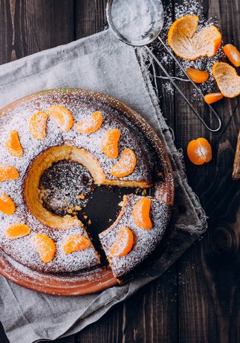 Recipe Soft Mandarin Ciambellone (Italian Ring Cake)