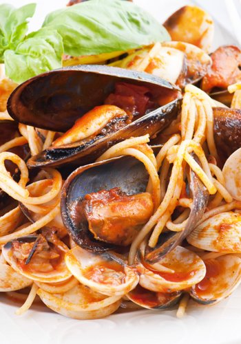 Recipe Spaghetti with Mussels and Clams
