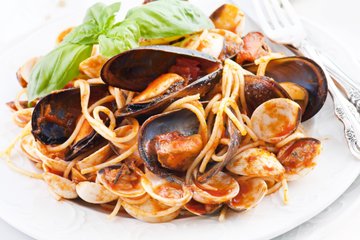 Recipe Spaghetti with Mussels and Clams