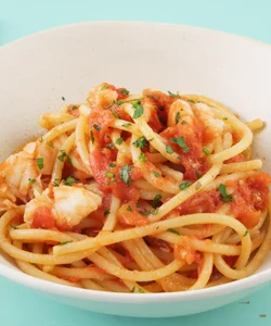 Recipe Spaghetti with Jumbo Shrimp