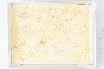 Making the speck, apple and ricotta millefeuilles, step 4