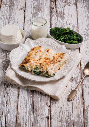 Recipe Spinach and Ricotta Cannelloni