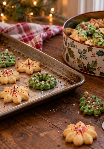 Recipe Spritz Cookies