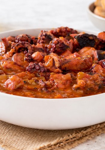 Recipe Stewed Octopus
