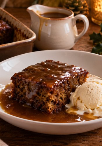 Recipe Sticky Toffee Pudding