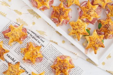 Recipe Stuffed Puff Pastry Stars