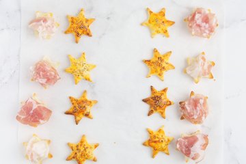 Adding slices of cold cuts to the stars
