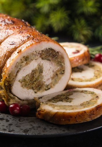 Recipe Stuffed Roast Turkey Roll