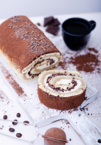 Recipe Tiramisù Roll Cake