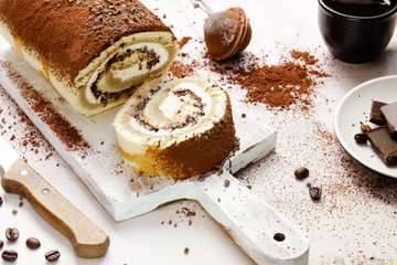 Recipe Tiramisù Roll Cake
