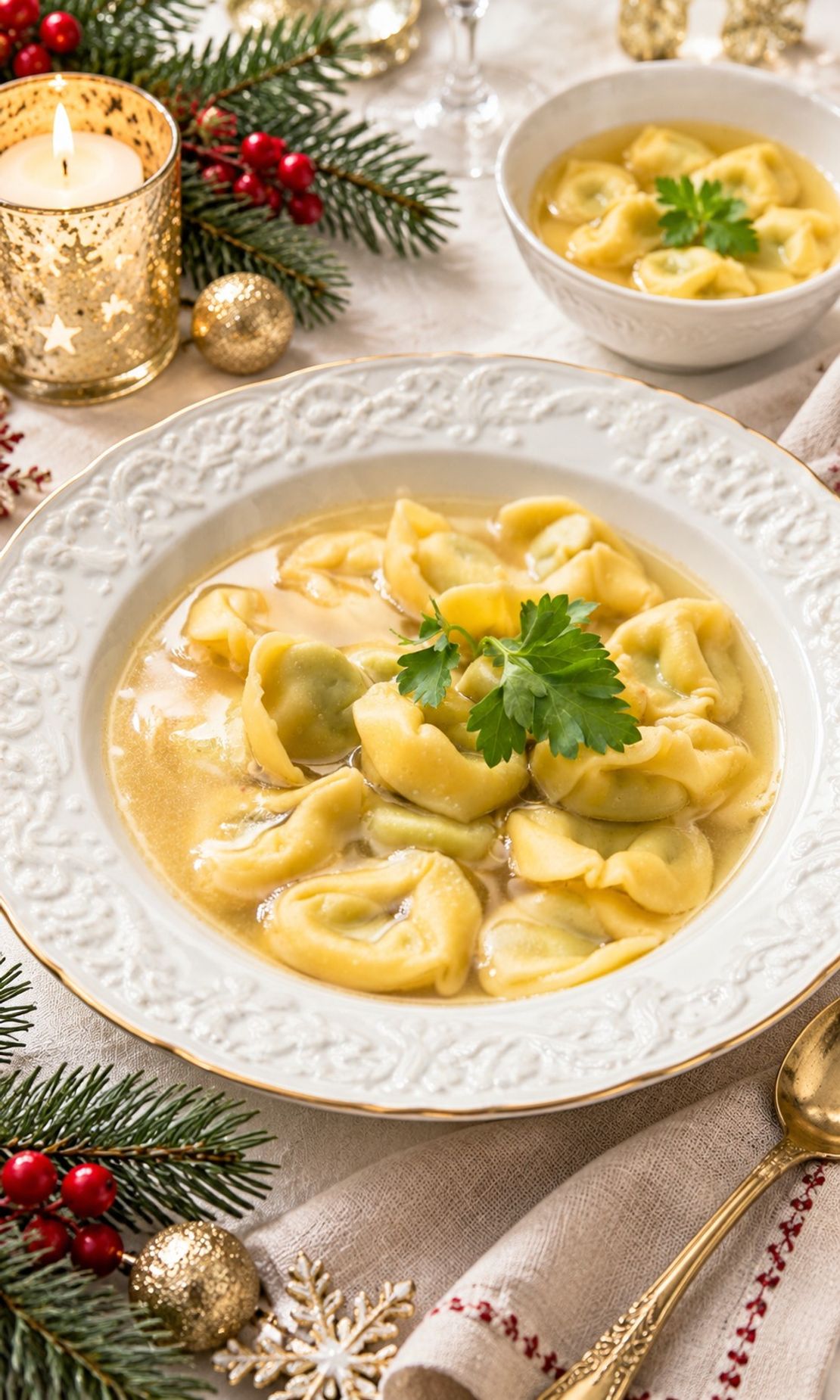 Tortellini in Brodo (Tortellini in Broth)