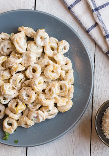 Recipe Tortellini with Parmigiano Cream