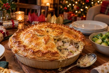 Recipe Turkey and Ham Pie