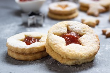 Recipe Tyrolean Jam Cookies (Spitzbuben)