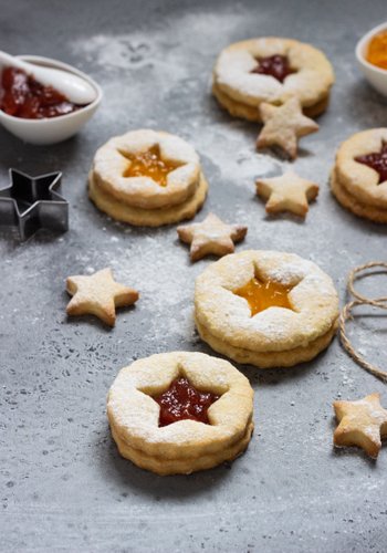 Recipe Tyrolean Jam Cookies (Spitzbuben)