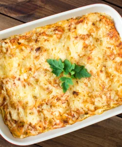 Recipe Whole Wheat Lasagna with Apples and Gorgonzola