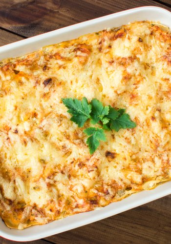 Recipe Whole Wheat Lasagna with Apples and Gorgonzola