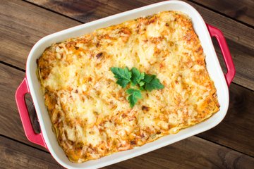 Recipe Whole Wheat Lasagna with Apples and Gorgonzola